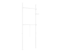 SoBuy Portemanteau Télescopique Blanc Support à Vêtements Robuste