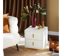 sobuy SoBuy FBT115-W Table de Chevet