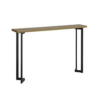 SoBuy Table Console étroite 120x20x75cm pour entrée | Table d'appoint style industriel, cadre et pieds en fer, panneaux aggloméré, charge 50kg FSB50-PF