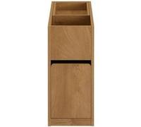 SoBuy Bout de Canapé FBT158-N Table d'Appoint avec 1 Plateau Amovible, 1 Tiroir Coulissant et 1 Compartiment Ouvert 70 x 25 x 55cm