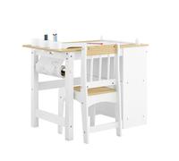 SoBuy Table Enfant avec Chaise Charge Max. 75kg 80x50x66cm Chambre