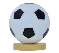 Soccer Night Light, Nightstand Desk Light, LED Table Lamp, Warm Color, Energy Efficiency, USB Power, Creative Night Lighting for Bedroom, Living and Kids Room, 8.66x7.87x7.87 inches