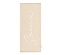 SOCCX Serviette de Sauna, 80 x 180 cm, 100% Coton, Beige