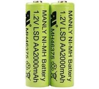 Socket - Batterie 2 x type AA - NiMH - (rechargeables) - 2000 mAh - pour SocketScan S700, S730, S740 G