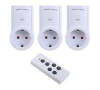 Socket WiFi 3 Packs avec Télécommande 30M | Compatible pour alexa Google, commande vocale, app pour tapo gratuite, contrôle à distance 4G WiFi