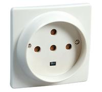 Socle 3P+N+T 32A avec éclips de protection