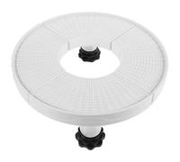 Socle de Climatiseur Réglable en Hauteur, Support Multifonction | Plastique Blanc, Protection L’humidité, pour Mini Split, Réfrigérateur, Maison et Dortoir