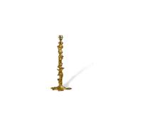 Socle de lampe en aluminium doré Drip