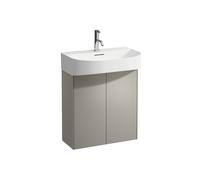 Laufen Meuble sous-vasque Sonar H4054830340421 2 portes pour lavabo 810342 58×24×60 cm Titane