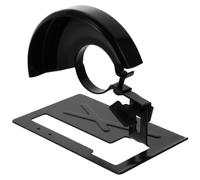 Socle de Meuleuse D’angle Protecteur de Coupe, Noir, Acier