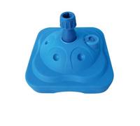 Socle Drapeau à Remplir D'eau Épaissi, size to 4 | Résistant Au Vent, Pied Drapeau avec Connecteur En Acier Inoxydable, Robuste, Base Mât avec Poignée Intégrée