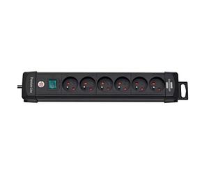 Socle multiprise premium 3G1.5 6prises 3M Brennenstuhl