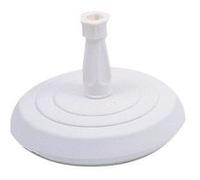 Eda plastiques Pied de parasol béton - Blanc