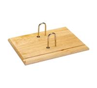 Socle pour Bloc éphéméride en Bois clair, Arceaux métal - Wonday