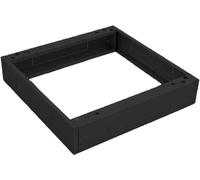 Socle pour charges lourdes, 600 x 800 mm, avec filtre, noir