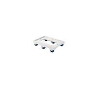 Socle rouleur 6 roues silence - axe acier