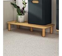 Socle VitrA Sento 60872 95 x 40 x 19 cm, surface en chêne naturel, décor, avec pieds