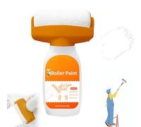 SOCLING 500g Wall Small Roller Paint Brush,retouche Peinture Blanc Mur,Petit Rouleau Peinture,Brosse Roulante De Réparation De Mur,Wall Patching Brush Graffiti Remover, Wall Repair Tool for Tile