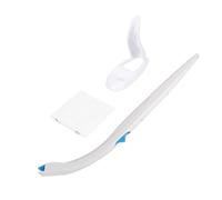 Socobeta Brosse de Toilette Jetable, Tête de Détergent concentré écologique pour le Nettoyage de la Salle de Bain à Domicile, Brosse Remplaçable pour un Accès Maximal aux Toilettes