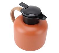 Socobeta Carafe à café Sous Vide en Acier Inoxydable à Double Paroi de 2 L pour Conserver le thé Chaud isolé Orange 5,9 X 7,5 Pouces