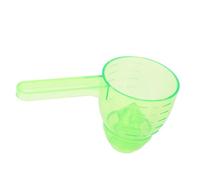 Socobeta Cuillère à Mesurer en ABS avec Entonnoir et Balance, Conception Anti-déversement pour une Mesure Précise de la Poudre de Cuisine, 1 Pièce (Vert)