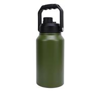 Socobeta Grande Bouteille D'eau Sous Vide en Acier Inoxydable de 3 L, Tasse Thermique à Triple Isolation pour le Cyclisme, la Salle de Sport, Bouteille en Acier Inoxydable 316 à Large Ouverture
