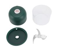 Socobeta Hachoir à Ail électrique, Mini Hachoir à Ail Puissant pour la Cuisine, 260ML, Facile à Nettoyer (Vert foncé)