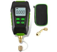 Socobeta Jauge à Vide Numérique, Micromètre Sous Vide, Capteur Pirani, Interface 7/16 Pouces 20UNF pour la Mesure de L'environnement Atmosphérique
