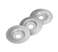 Socobeta Jeu de Disques de Sculpture sur Bois, Meuleuse D'angle en Métal Durable pour Façonner le Meulage, 3 Pièces pour les Projets de Menuiserie