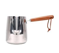 Socobeta Mousseur à Lait Professionnel avec Poignée Confortable en, pour Faire Mousser le Lait, Faire du Chocolat et des Sauces, 1 Pièce (600 ml)