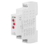 Socobeta Relais temporisé avec Paramètres de Synchronisation à Large Plage | Tension 12-240 V, boîtier ignifuge, montage sur rail DIN, installation facile, applications industrielles