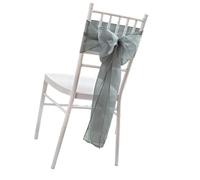 sodeber Ceinture De Chaise en Polyester avec Nœuds, Couvre-Chaise, Bande