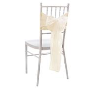 sodeber Ceinture De Chaise en Polyester avec Nœuds, Couvre-Chaise, Bande