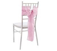 sodeber Ceinture De Chaise en Polyester avec Nœuds, Couvre-Chaise, Bande