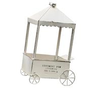 sodeber Chariot À Pratique À 4 Roues, Conteneur De Fleurs en Fer
