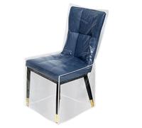 sodeber Protecteur De Chaise en PVC Transparent, Manchon Anti-poussière,