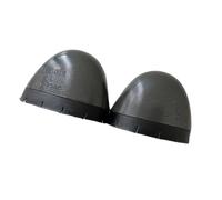 sodeber Protecteurs d ' orteils en acier résistants chocs pour bottes de travail industrielles, couvre-orteils de chaussures robustes pour la construction, protecteur d ' orteils en acier robuste