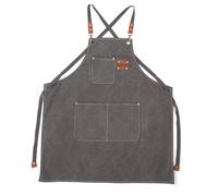 sodeber Tablier À Bavette Imperméable Avec 3 Poches, Résistant À L ' Eau Et