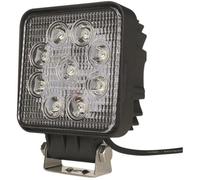 Phare de travail carré LED 10/30V 27W 1800 lumens faisceau large SODIFLASH - 17073
