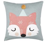 Södahl Fox Coussin 45 x 45 cm Bleu Canard