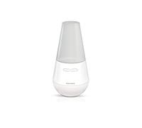 Soehnle Aroma Diffuser Valencia, Diffuseur de parfum avec technique de nébulisation par ultrasons, Nébuliseur à éclairage LED bleu clair avec réservoir de 100 ml, Diffuseur d’huiles parfumées