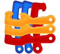 SOESFOUFU 6 Pièces Ouvre-seau, Ouvre-baril de Gallons en Plastique, Ouvre-couvercle de Baril pour Couvercle de Bidon D'un Gallon, Can Lid et Bucket Lid, DIY