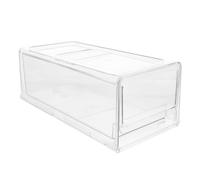 SOESFOUFU Boîte de Rangement pour Réfrigérateur, Boîte à Tiroirs en Plastique, Organisateur pour Fruits et Légumes, Design Empilable, Maison