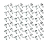 SOESFOUFU Chevilles à Expansion Finition Résistante la Corrosion, Forme en Pétale Lot de 100 en Acier au Carbone pour Plaques de Fer et Briques Creuses, Usage Intérieur Humide