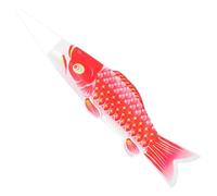 SOESFOUFU Drapeau Koinobori Japonerie de Carpe Rouge en Tissu, Décoration Extérieure Créative pour Jardin et Fenêtre, Bannière Ethnique pour Fête ou Présent Plusieurs styles