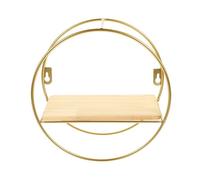 SOESFOUFU Étagère en Fer et Bois de Rangement Murale pour Salle de Bain et Toilettes Étagère -Dessus des Toilettes Forte Capacité de Charge pour Hôtels