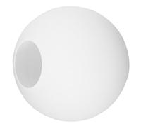 SOESFOUFU Globe en Verre Blanc Givré pour Lampe Suspendue, Abat-jour Sphérique Ouverture de 2,17 Pouces, Finition Mate Moderne et Résistante aux Empreintes