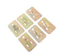 SOESFOUFU Kit de 6 supports creux pour chauffe-eau - Fixations murales robustes pour appareils électroménagers - Installation sécurisée