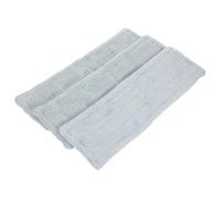 SOESFOUFU Lingettes en Microfibre Couleur Vert Clair Installation Rapide 3pcs Nettoyage Humide et Sec Têtes de Rechange Élégantes pour Balai pour Sols
