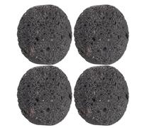 SOESFOUFU Lot de 4 Pierres de Lave Naturelle pour diffuseur : Petites Pierres volcaniques de 6 cm (2,36 Pouces) - Diffuseur Passif d'huiles essentielles - d'aromathérapie pour Voiture,